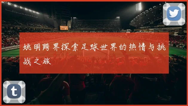 姚明跨界探索足球世界的热情与挑战之旅